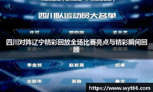四川对阵辽宁精彩回放全场比赛亮点与精彩瞬间回顾